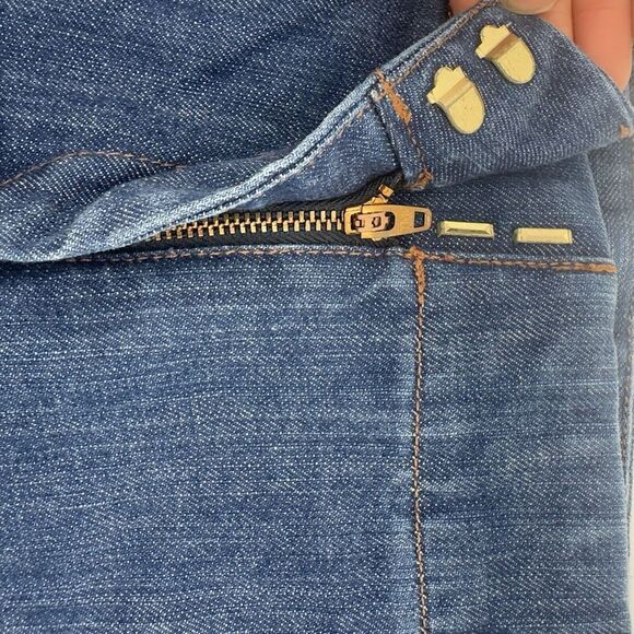 J Crew Women's Nautical‎ Denim Short Blue Size 2 - Picture 6 of 10